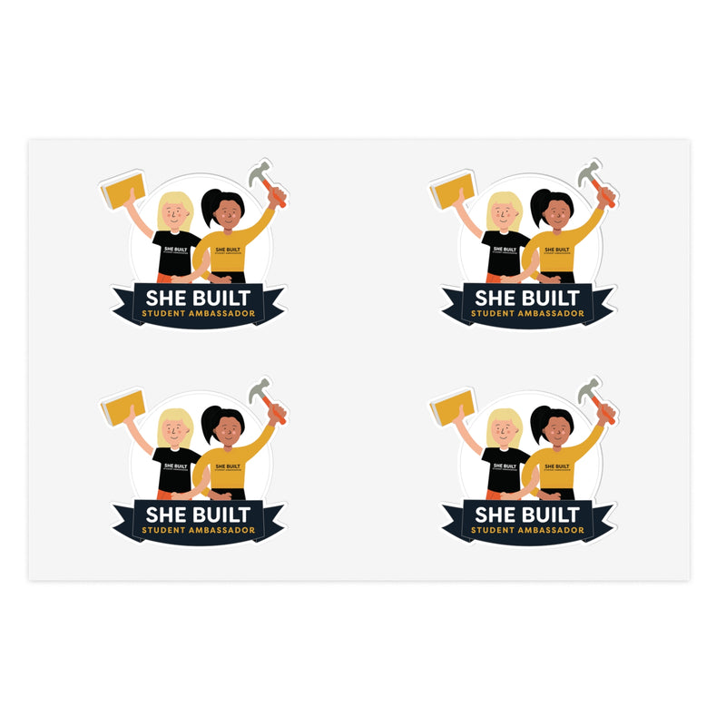 Student Ambassador Sticker Sheet
