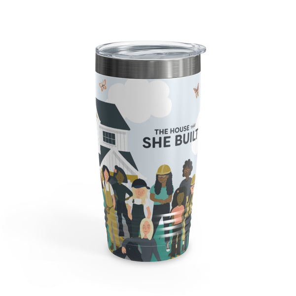 The House That She Built Ringneck Tumbler, 20oz