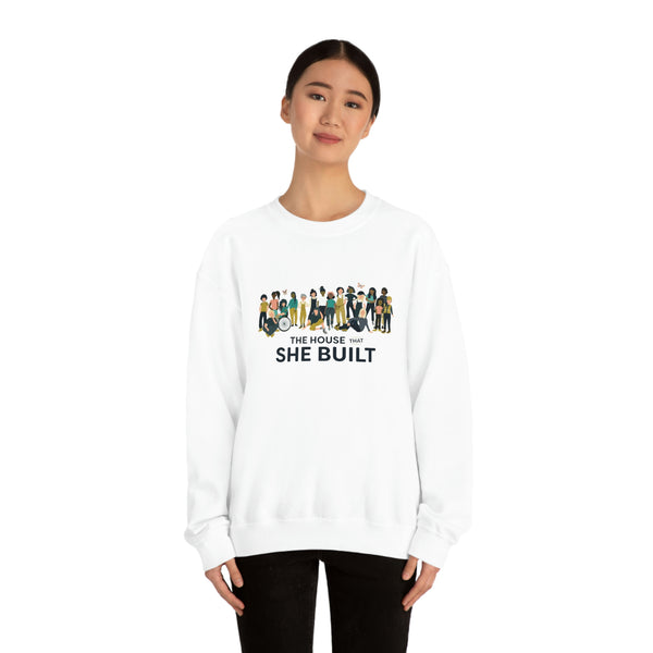 She Built Crewneck Sweatshirt