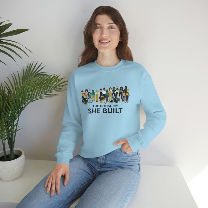 She Built Crewneck Sweatshirt