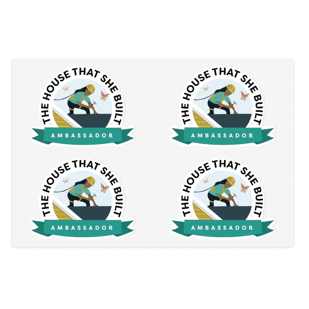 The Roofer Ambassador Sticker Sheet – The House That She Built